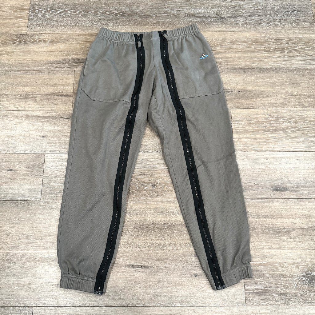 Vivienne Westwood Double Zip Front Trackpants. Xl